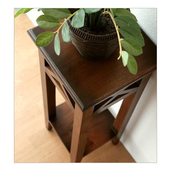 花台 木製 おしゃれ アンティーク 室内 玄関 コンソールテーブル 天然木 スリム 電話台 フラワースタンド シンプル アジアン家具 マホガニーの花台 Buyee Servis Zakupok Tretim Licom Buyee Pokupajte Iz Yaponii