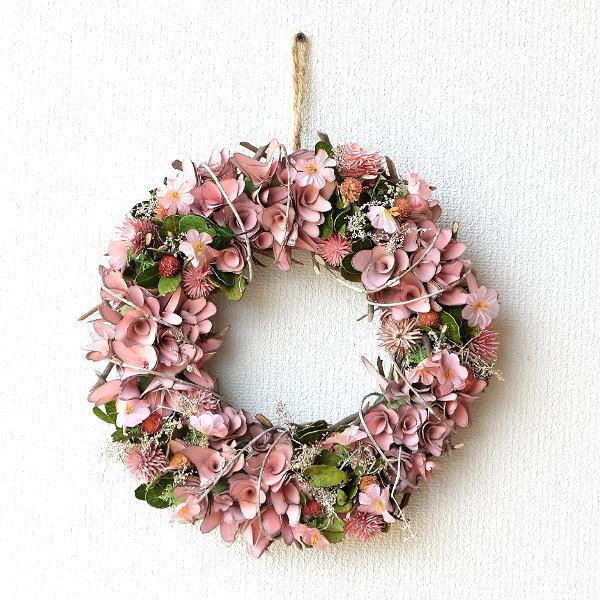 リース 玄関 飾り ナチュラル おしゃれ かわいい ドライフラワー 造花 壁掛け インテリア 壁飾り ウォールデコ 花 ピンク ドライフラワーリース コーラル Buyee Buyee Japanese Proxy Service Buy From Japan Bot Online