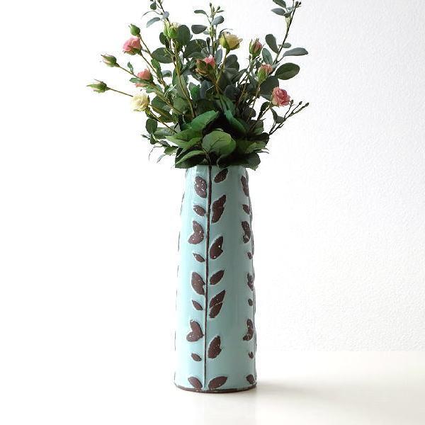 花瓶 花びん 陶器 フラワーベース 花器 おしゃれ ロング 枝もの 陶器のロングベース Dcr5806 ギギリビング 通販 Yahoo ショッピング