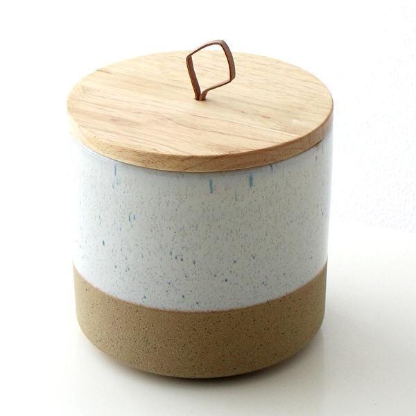 保存容器 陶器 ストッカー キャニスター おしゃれ ナチュラル 瓶 ケース 木製 ふた付き 小物入れ 木の蓋付ストーンジャーm Dcr5985 ギギリビング 通販 Yahoo ショッピング