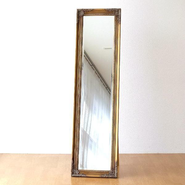 姿見 全身鏡 姿見鏡 スタンドミラー 全身 アンティーク おしゃれ 幅40