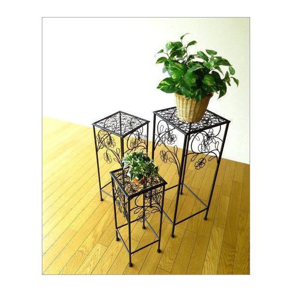 花台 フラワースタンド アイアン セット かわいい アンティーク おしゃれ プランタースタンド 花 鉢置き台 玄関 鉢スタンド アイアンスクエアスタンド３セット Buyee Buyee 日本の通販商品 オークションの代理入札 代理購入