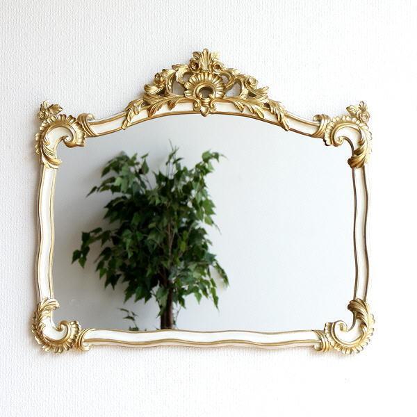 鏡 壁掛けミラー おしゃれ ウォールミラー ゴールド バロック調 大きい アンティーク風 ヨーロピアン エレガント バロックなビッグミラー Hal76 ギギリビング 通販 Yahoo ショッピング