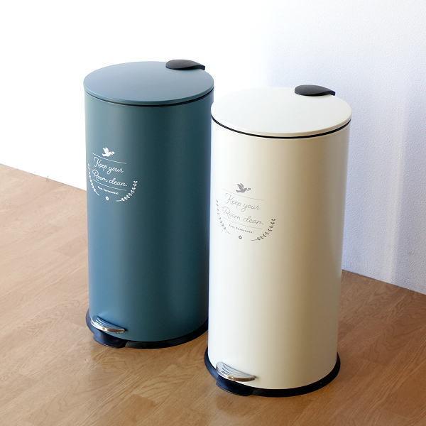 ペダルビン 27l ゴミ箱 ペダル式 ふた付き おしゃれ 洋風 かわいい キッチン ロワゾーペダルビン 2カラー Hbr96 ギギリビング 通販 Yahoo ショッピング