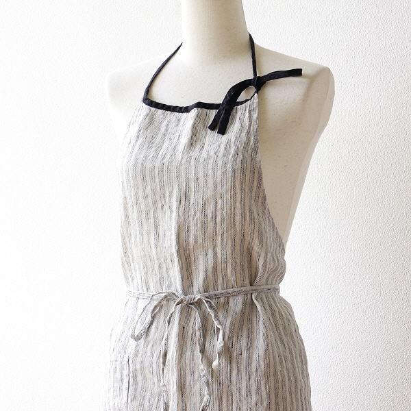 エプロン リネン おしゃれ 麻 カフェ シンプル ナチュラル 北欧 レディース ロング 首掛け リネンエプロン ミラ Rbk Jot7227 ギギリビング 通販 Yahoo ショッピング
