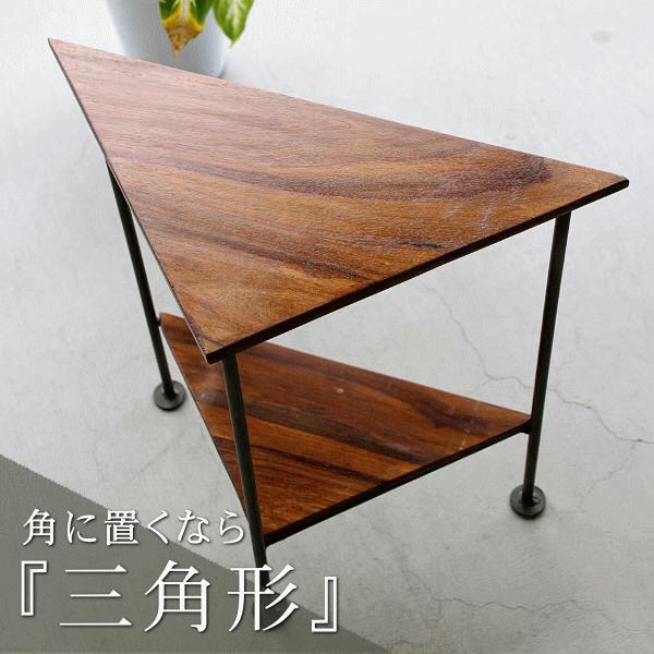 コーナーラック 木製 スリム 三角 玄関 キッチン トイレ 角 コーナー