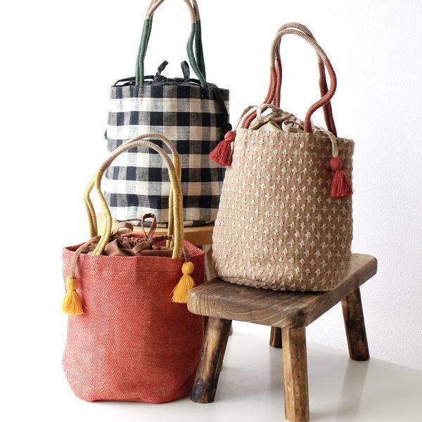 バケツバッグ レディース ハンドバッグ おしゃれ ナチュラル 円柱型 本