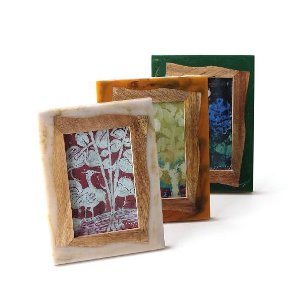 マンゴーウッドリーフアート