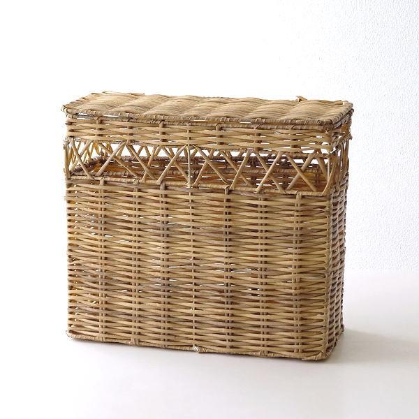 バスケット カゴ 収納かご おしゃれ ナチュラル 蓋つき かわいい