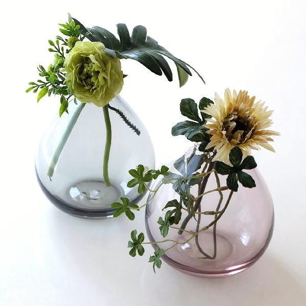 一輪挿し おしゃれ ガラス しずく 花瓶 フラワーベース かわいい シンプル ガラスの一輪挿し チャビー2カラー Ksh8515 ギギリビング 通販 Yahoo ショッピング