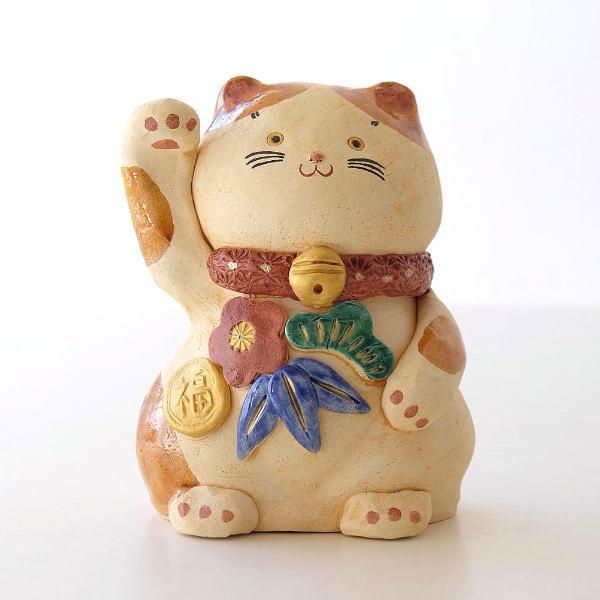 招き猫 おしゃれ 置物 オブジェ 陶器 かわいい ネコ インテリア 松竹梅 開運 幸運 グッズ 贈り物 開店祝い 民芸招福まねき猫 Ksn68 ギギリビング 通販 Yahoo ショッピング