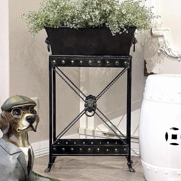 フラワースタンド 鉢スタンド 花台 おしゃれ アイアン プランター