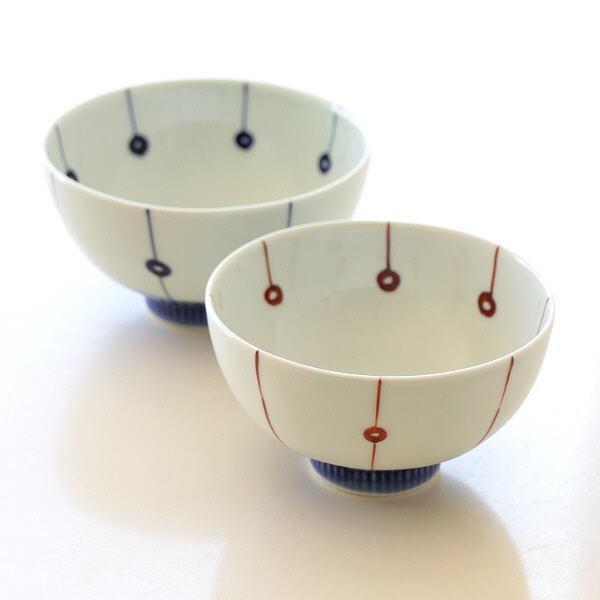 夫婦茶碗 ご飯茶碗 ごはん茶碗 お茶碗 おしゃれ ペア しのぎ模様 大小セット 和食器 有田焼 磁器 プレゼント 点丸十草飯碗 大小セット Msg6925 ギギリビング 通販 Yahoo ショッピング