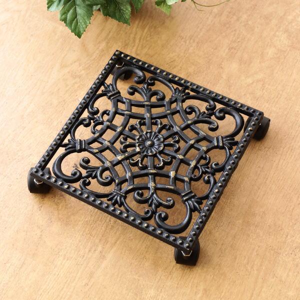 花台 鉢台 キャスター付き フラワースタンド 四角 植木鉢 観葉植物 鉢