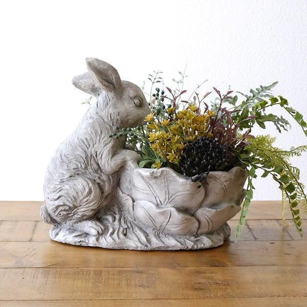 プランター バスケット プランターポット うさぎ ウサギ かわいい 雑貨