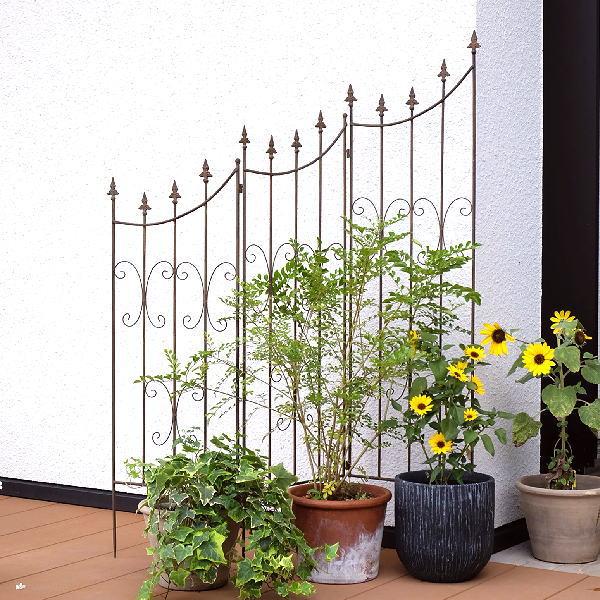 ガーデン フェンス シャビーシック アンティーク ガーデンフェンス