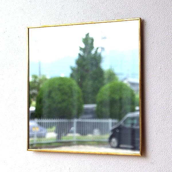 鏡 壁掛けミラー アンティーク おしゃれ ウォールミラー ゴールド  