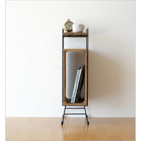 マガジンラック スリム 幅cm おしゃれ 木製 雑誌 収納 棚 シェルフ コンパクト 省スペース アイアン ソファー ベッドサイド シャビーシックな スリムラック Buyee Buyee Japanese Proxy Service Buy From Japan Bot Online