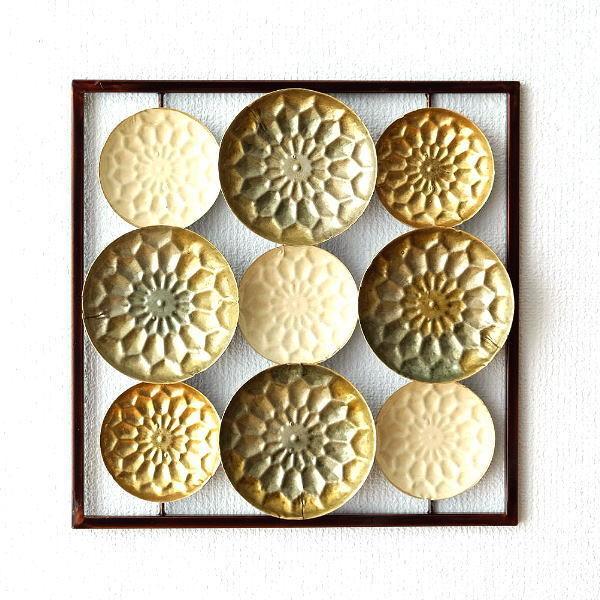 壁飾り アイアン インテリア 壁掛け おしゃれ アートパネル 花 デザイン ウォールパネル ウォールアート シック モダン アイアンの壁飾り スクエアフレーム Dejapan 手数料０円で日本の商品を購買代行 落札代行