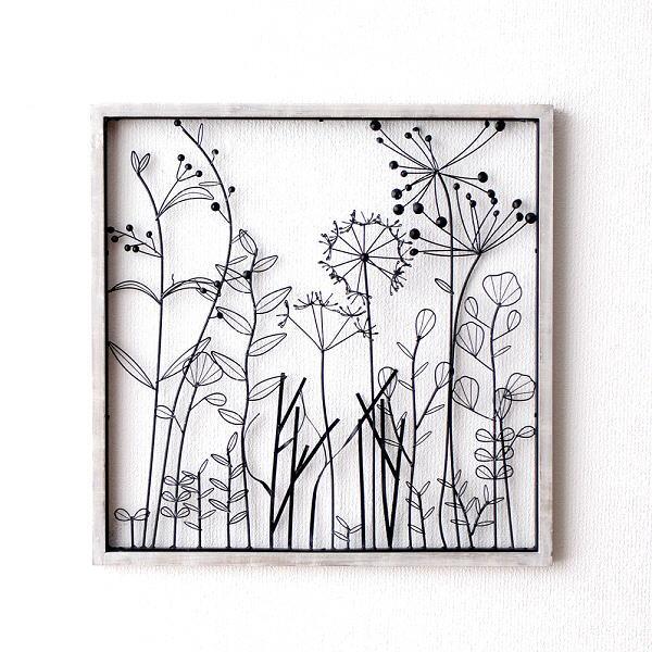 壁飾り アイアン ウッド 壁掛け おしゃれ アンティーク調 アートパネル