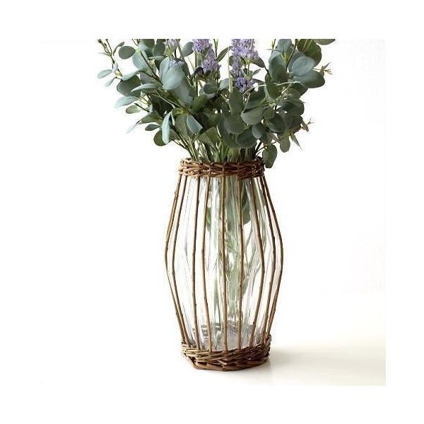 フラワーベース ガラス 花瓶 花びん おしゃれ 柳 蔓 自然素材 ナチュラル 花器 シンプル ガラスベース インテリア ウィローとガラスのベース ａ Buyee Buyee Japanese Proxy Service Buy From Japan Bot Online