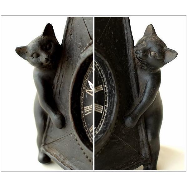 置き時計 置時計 おしゃれ レトロ かわいい 猫 ねこ 雑貨 アンティークな時計とネコさん Buyee Buyee 日本の通販商品 オークションの代理入札 代理購入