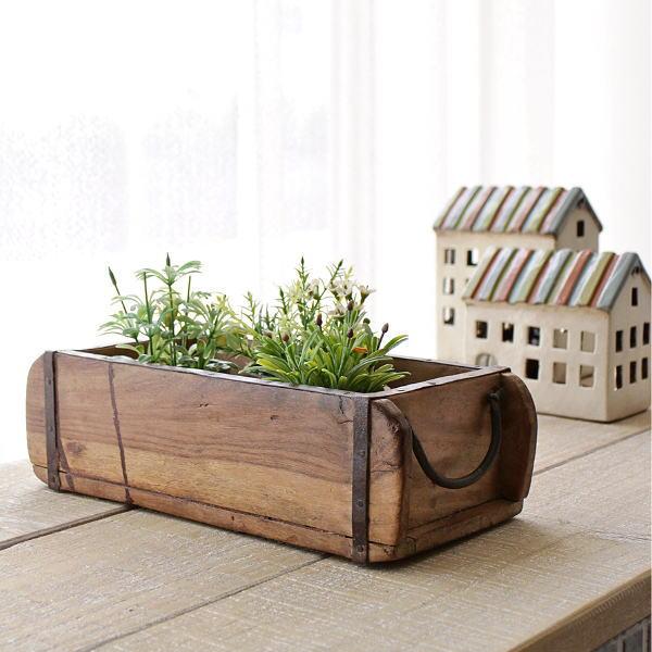 花器 立華器 木箱 ワイン 木箱 3本×2段 釘打ち直し等ワイン ^ZNWOODA1^｜ヴェリタスの