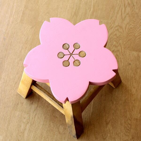 天然桜小型ベンチ/台/椅子 天然桜小型ベンチ/台/椅子