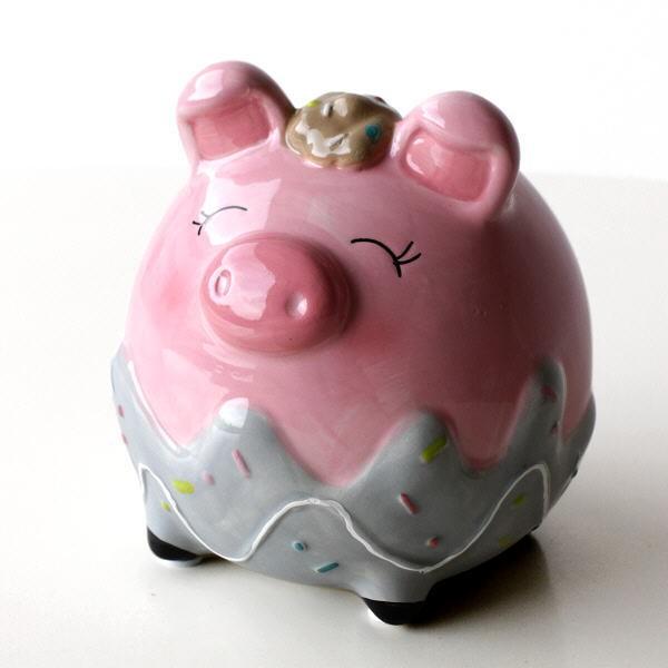 貯金箱 かわいい おしゃれ 陶器 ぶた 豚 可愛い 動物 アニマル インテリア オブジェ 置物 カラフル貯金箱 ブタ Toy4685 ギギリビング 通販 Yahoo ショッピング