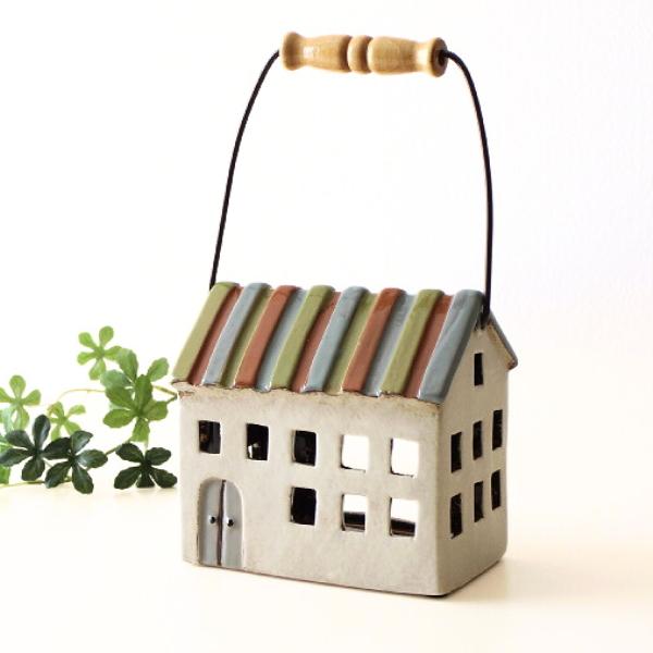 キャンドルホルダー 家 おうち 陶器 アンティーク 北欧 おしゃれ 屋外