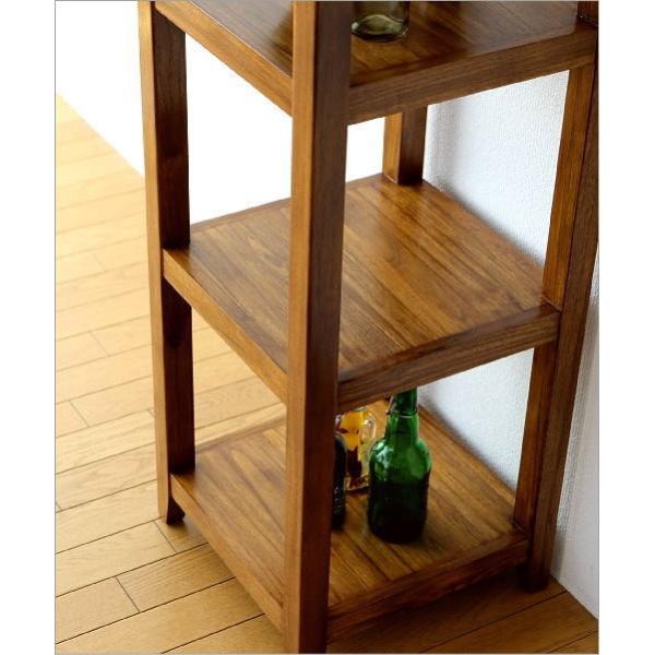 飾り棚 飾棚 コーナーラック おしゃれ シェルフ 木製 無垢 北欧 リビング アジアン家具 完成品 チークスリムハイラック Buyee 日本代购平台 产品购物网站大全 Buyee一站式代购 Bot Online
