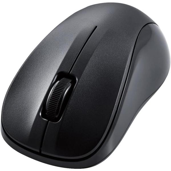 エレコム マウス ワイヤレスマウス Bluetooth 静音 3ボタン Sサイズ 抗菌 ブラック M-BY10BRSKBK