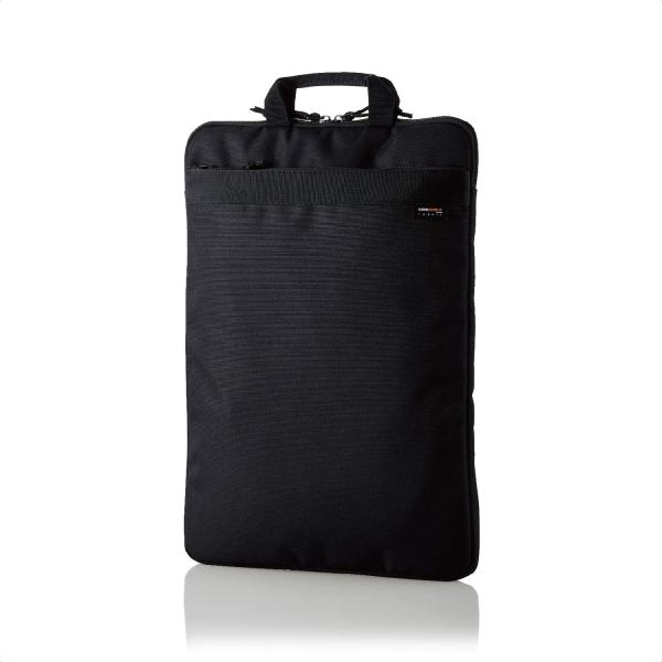 エレコム パソコンケース PCケース 15.6インチ (macbook) ケース コーデュラ1000  CORDURA1000 取っ手付き 縦型 ブラック BM-IBCDH15BK