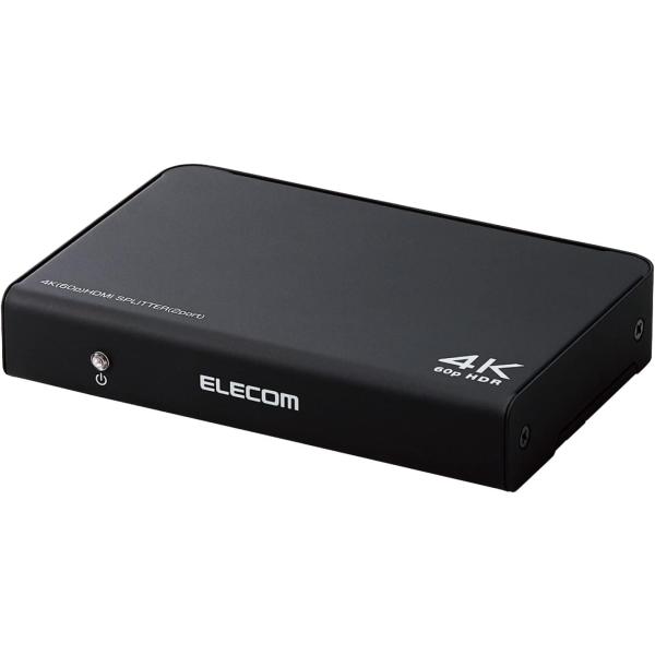 ELECOM（エレコム） HDMI分配器 4K 60Hz(18Gbps) 1入力 2出力 HDCP2.2