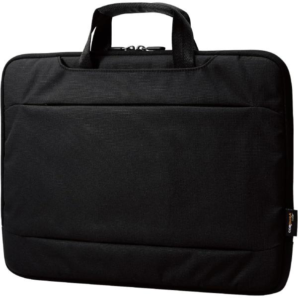 エレコム パソコンケース リサイクル素材 取っ手付き 手提げ 撥水 防汚 CORDURA 14.0インチ 【MacBook Air MacBook Pro Surface 】 ブラック BM-IBLW14NBK
