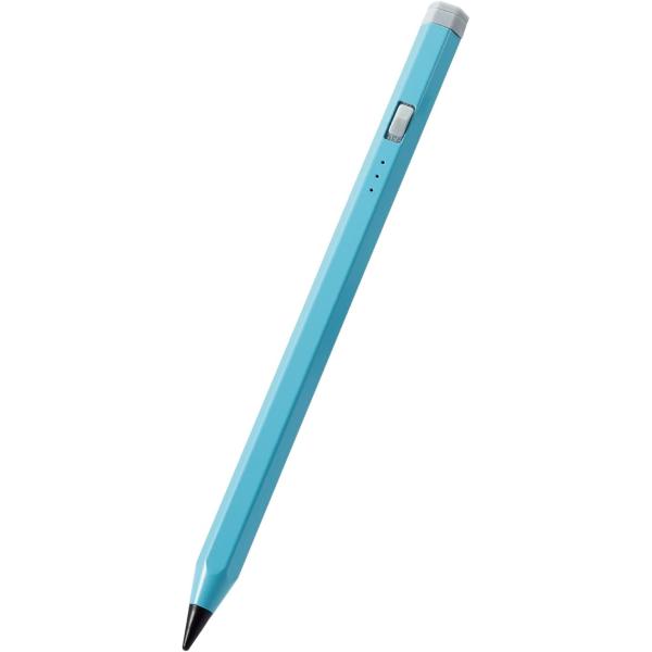 【商品概要】●鉛筆のような形で握りやすい、iPad用の充電式アクティブタッチペンです。●指にフィットしやすく、使い慣れた鉛筆のように握れる六角形のボディーです。●スライド式のスイッチで簡単にオン/オフができます。●タッチペン本体に名前が書け...