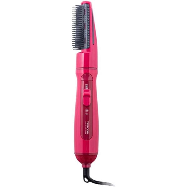 テスコム カールドライヤー マイナスイオン 軽量 22mm キャッチクッションブラシ ヘアドライヤー ピンク TC200B-P