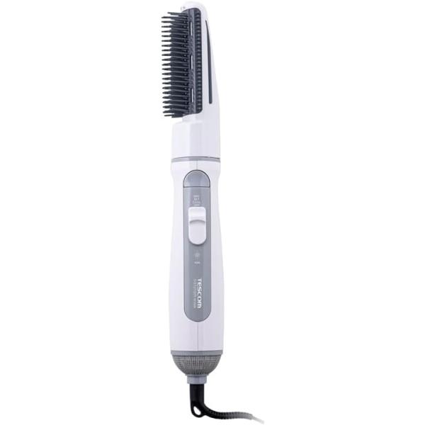 テスコム カールドライヤー マイナスイオン 軽量 22mm キャッチクッションブラシ ヘアドライヤー ホワイト TC200B-W