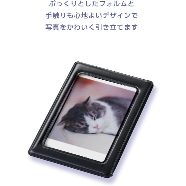 �G���R�� �`�F�L�p�A�N�Z�T�� �t�H�g�t���[�� �`�F�L���[ �}�O�l�b�g�z���� Magsafe�Ή� �ȒP���E �Ղ�����t�H���� �����h�~�t���b�v�J�o�[ �u���b�N IC-PCMGBK ���i�摜4