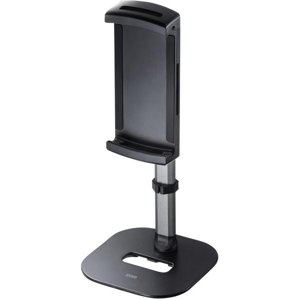 他サイト： サンワサプライ モバイルモニタースタンド 15.8インチまでのモバイルモニター・タブレット対応 高さ調節可能アーム ブラック PDA-STN69BKの商品画像