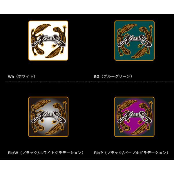ノリーズ　デザインステッカー ゲッコー S（スクエア型）　ネコポス対応商品