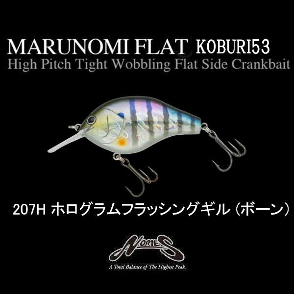 NORIES（ノリーズ） マルノミフラット コブリ53 ネコポス対応商品