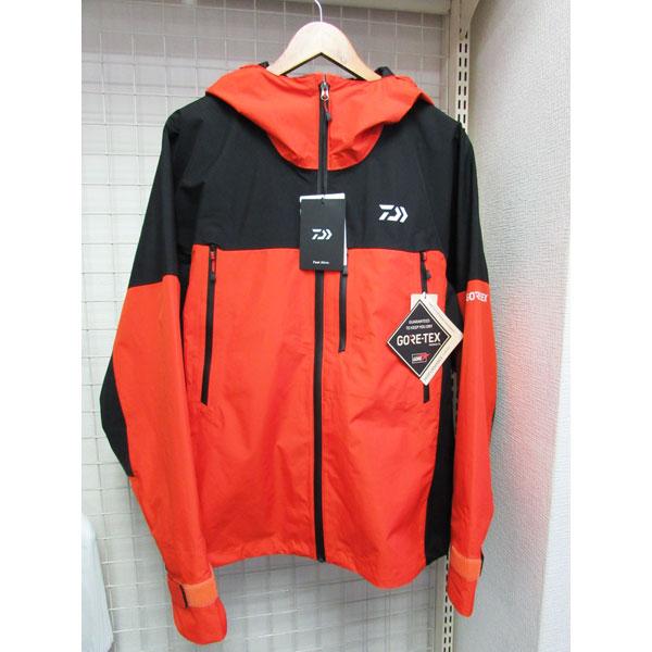 【中古未使用品※タグ付き】ダイワ　GORE-TEX バーサタイルレインスーツ DR-1926 オレンジ　サイズ：L