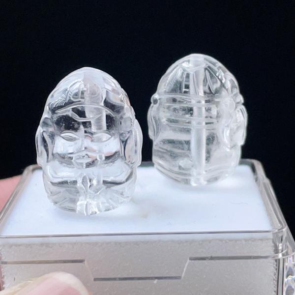 天然石ミルク水晶ガネーシャ置物 No.924 【公式通販】