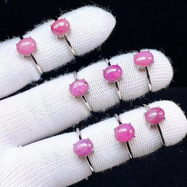 PROME 天然石 特別仕様品・限定品・再入荷不可・ルビー・白銅指輪・フリーサイズ・P8787