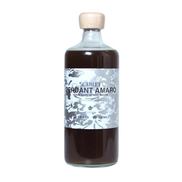 伊勢屋酒造 x 越後薬草 x RUDDER / VERDANT Amaro Verde Novo Herbal Bitter >SCARLET<