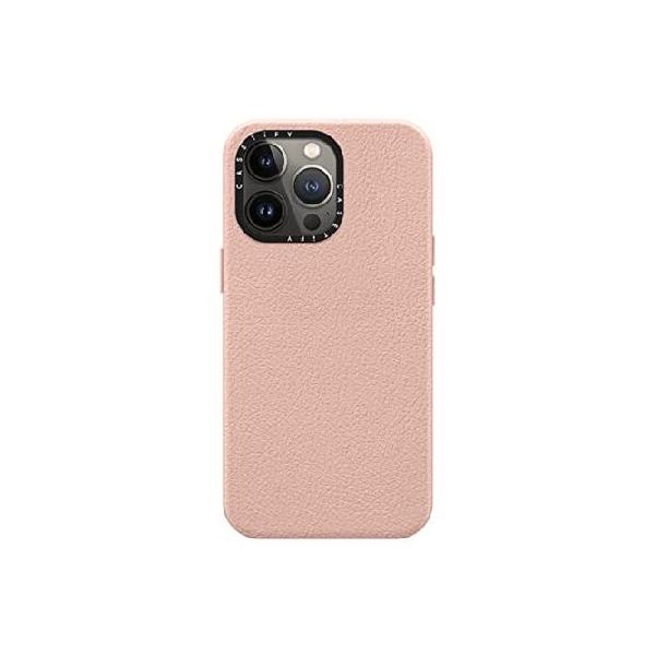 CASETiFY レザーケース Magsafe対応 iPhone 13 Pro用 - ライトピンク 