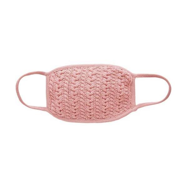HOT HOT MASK 　ダスティーピンク　ホットマスク　冬用マスク　（メール便可）
