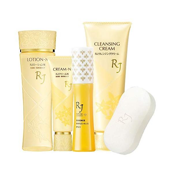 スキンケア 基礎化粧品 化粧水 002 ギンガイチマーケットrjスキンケアnタイプ5点セット Rjホワイトソープ 薬用rjエッセンスさらりセット 普通 肌 脂性肌タイプ