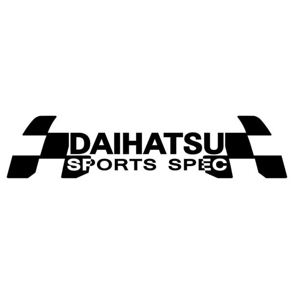 車 ステッカー ダイハツ Daihatsu かっこいい スポーツ スペック ドレスアップ カッティング ステッカー Buyee Buyee 提供一站式最全面最專業現地yahoo Japan拍賣代bid代拍代購服務 Bot Online